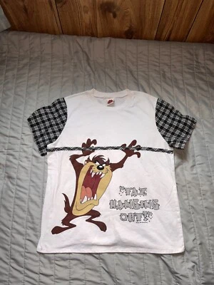 Camisa Taz Vintage Mujer Mediana 1997 Foto 1 de 2