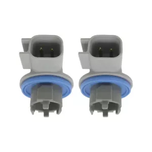 2X Rear License Plate Light Lamp Bulb Socket For Dodge Jeep Ram 1500 2500 3500 - Picture 1 of 9