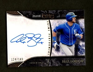 2016 Topps Tier One Alex Gordon 124/149 Prime Performers AUTO ~ KC Royals ~ NM - Picture 1 of 2