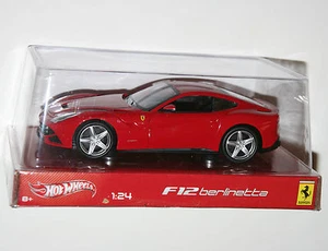 Hot Wheels - FERRARI F12 BERLINETTA (Red) Model Scale 1:24 - Picture 1 of 1