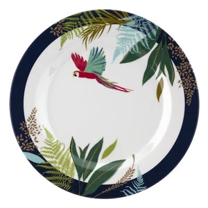 Portmeirion Sara Miller London Parrot Melamine Salad Plates, Set of 4 - Picture 1 of 5