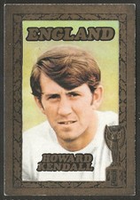 A&BC-WORLD CUP FOOTBALL (EMBOSSED) 1970-#16- EVERTON - HOWARD KENDALL 