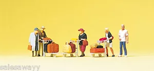 Preiser 75033 Reisende mit Kofferkulis, TT - Picture 1 of 1