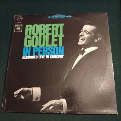 Robert Goulet - In Person Recorded Live In Concert (Vinyl 12" LP 1963) Columbia  - Image 1 of 4