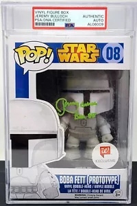 JEREMY BULLOCH firmato "BOBA FETT" Funko POP! Figura PSA/DNA LABBED - Foto 1 di 8