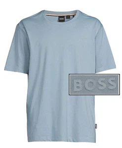 T-shirt nuova con etichette Boss Hugo Boss (Hugo Boss Black Label) LOGO spalle scoperte taglia 5XL - Foto 1 di 9
