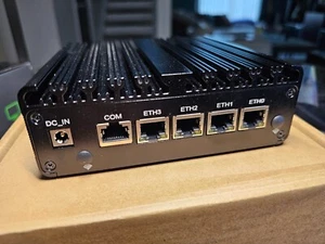 Topton Intel N150 4x2.5G Router Firewall Fanless Mini PC 16gb DDR5 128gb SSD - Afbeelding 1 van 2