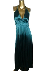 Twin Sister Women's Teal Green Dress Maxi Dress Size 6 - Picture 1 of 6
