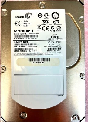 Seagate ST3146855SS 146GB, 15K, SAS 3.5" Enterprise Hard Drive - Image 1 of 4