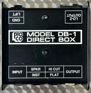Pro Co Model DB-1 Direct Box Made in USA - Picture 1 of 1