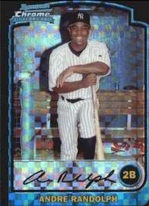 2003 (YANKEES) Bowman Chrome Draft X-Fractors #63 Andre Randolph/130