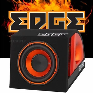Edge Audio 12" Active Amplified Car Subwoofer Sub Bass Box Enclosure EDB12A-E0 - Picture 1 of 6
