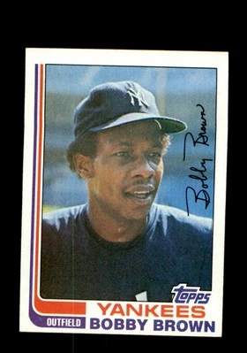 1982 Topps #791 Bobby Brown New York Yankees NM-MT - Image 1 of 2