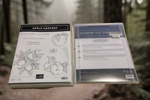 Juego de estampillas “Cosecha de manzana” 159944 y troqueles de flor de manzano 160255 - Imagen 1 de 10