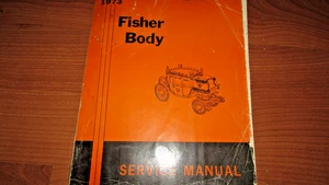 Vintage Fisher Body Service Manual for 1973 A-Body GM Chevrolet Cars - Picture 1 of 3