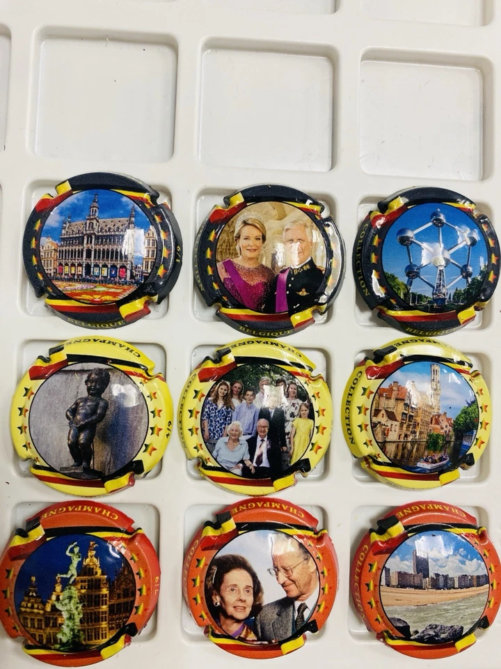 Generic Belgium - Jeroboams From 1/9 to 9/9 - Sovereigns And Sites - Image 1 of 1