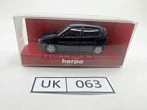 HERPA VW Polo #031752 "Oldtimer" Blue H0 1:87 "SKU UK063" - Ref. F007 - Picture 1 of 5