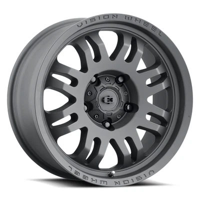 Llanta 18" Vision 409 Inferno negro satinado 8x6,5 12 mm para Chevy GMC Ram Hummer Foto 1 de 4