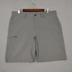 L.L.Bean Men's Cresta Hiking Shorts 36 Gray Nylon Stretch Quick Dry Performance - Picture 1 of 6