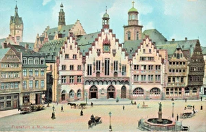 De Frankfurt Germania-Veduta della città primi '900-Cartolina d'epoca (F8) - Foto 1 di 4