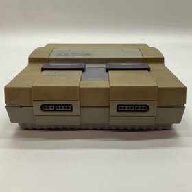 Super Nintendo Entertainment System SNES Video Game Console Only SNS-001 Gray