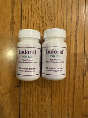 2 paquetes Optimox Yodoral 12,5 mg Suplemento - Yodo para Apoyo a la Tiroides, Potasio Foto 1 de 3