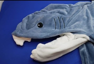 Ambitelligence Shark Onsie Unisex One Size Fits Most Soft Fleece 58"- 62" READ - Picture 1 of 5