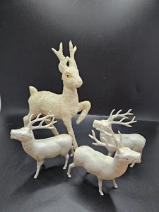4 cervi in celluloide vintage - Foto 1 di 5