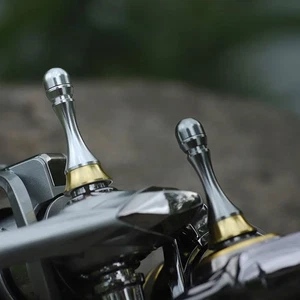 Fishing Reel Stand Balance  Aluminum Alloy Reel Stand Handle Reel DIY - Bild 1 von 14