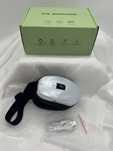 Eye Massager with Heat and Vibration Compression Rechargeable Bluetooth Music - Picture 1 of 8