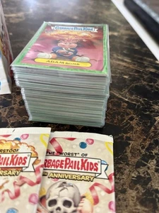 Garbage Pail Kids Worst 40th Booger Green a Name 100 Card Set - A NAMES ONLY - Picture 1 of 2