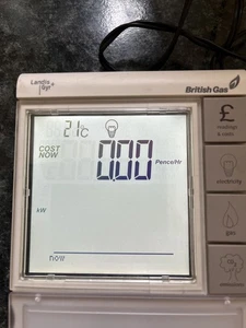 British Gas ecoMeter energy monitor 5262C Landis+Gyr - Picture 1 of 7