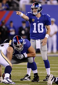 ELI MANNING NEW YORK GIANTS FOOTBALL NFL SUPER BOWL ACTIONFOTO 8x10 BILD - Bild 1 von 1