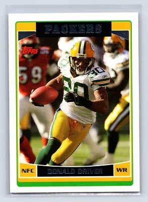 Donald Driver 2006 Topps #103 Green Bay Packers 1-4 - Image 1 of 2