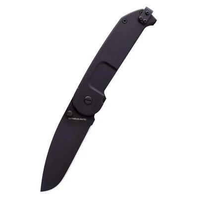 ExtremaRatio BF2 CD NEGRO Navaja de Bolsillo N690 Acero 58HRC Cuchillo Plegable Forro Bloqueo Foto 1 de 4