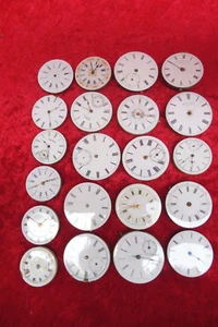 Uhrwerke  Taschenuhren , 21 schöne,  alte ,mechanische Uhr-Werke - Picture 1 of 10