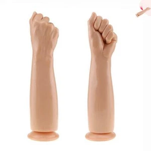 13.8" Realistic Fist Hand Fisting Dildo HUGE Dildo Dong Monster Large Sex Toy - Picture 1 of 13