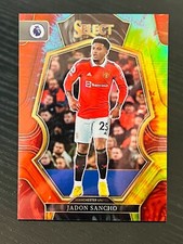 2022-23 Panini Select EPL JADON SANCHO Mezzanine Tie-Dye Prizm 04/49