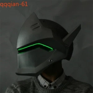 Pioneer Helmet Mask Cosplay Costume Halloween Movie Props Glow PVC 1:1 Helmet - Picture 1 of 17