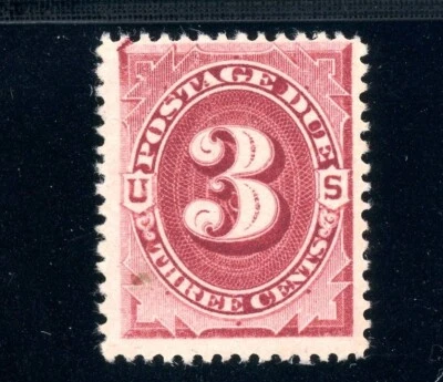 USAstamps Unused FVF US 1891 Postage Due Scott J24 OG MNH SCV $180 - Image 1 of 2