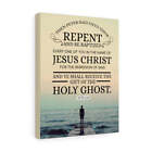  Repent and Be Baptized Acts 2:38 Bible Verse Wall Art Bible Art