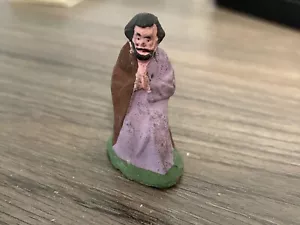 Figura Belén Wiseman-Holyman Papel Maché De Colección - Alemania - Imagen 1 de 3