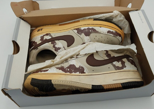 Nike Air Force 1 Low Premium ��LE GS 'Birch' CAMO 310577 221 taglia 6 5 Y AF1
