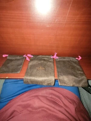 Kate Spade New York Joyería Bolso para Dormir/Polvo Cordón Lote de 3 Foto 1 de 4