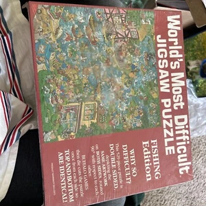 Buffalo Games schwierigstes Puzzle der Welt Golf 529 Stck. doppelseitig, neu! - Bild 1 von 1