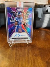 2022 Panini Chronicles Draft Picks Khalil Shakir In The Zone Purple/25🔥🔥