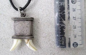 VINTAGE Nagaland Silver Warrior Necklace - Picture 1 of 2