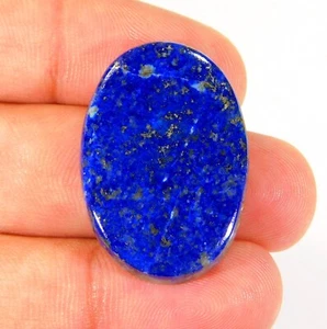 Piedra preciosa cabujón ovalado lapislázuli azul natural 42, quilates 33 x 23 x 5 mm BD = 0225 - Imagen 1 de 6