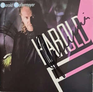 Harold Faltermeyer "Axel F", Original Signiertes Cd Album "Harold F" - Bild 1 von 2