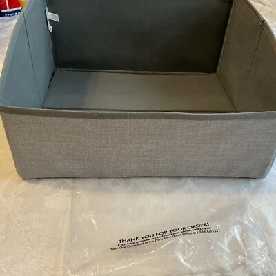 NEW!!! Thirty One Your Way Display Bin ( Light Grey Crosshatch) - Image 1 of 4